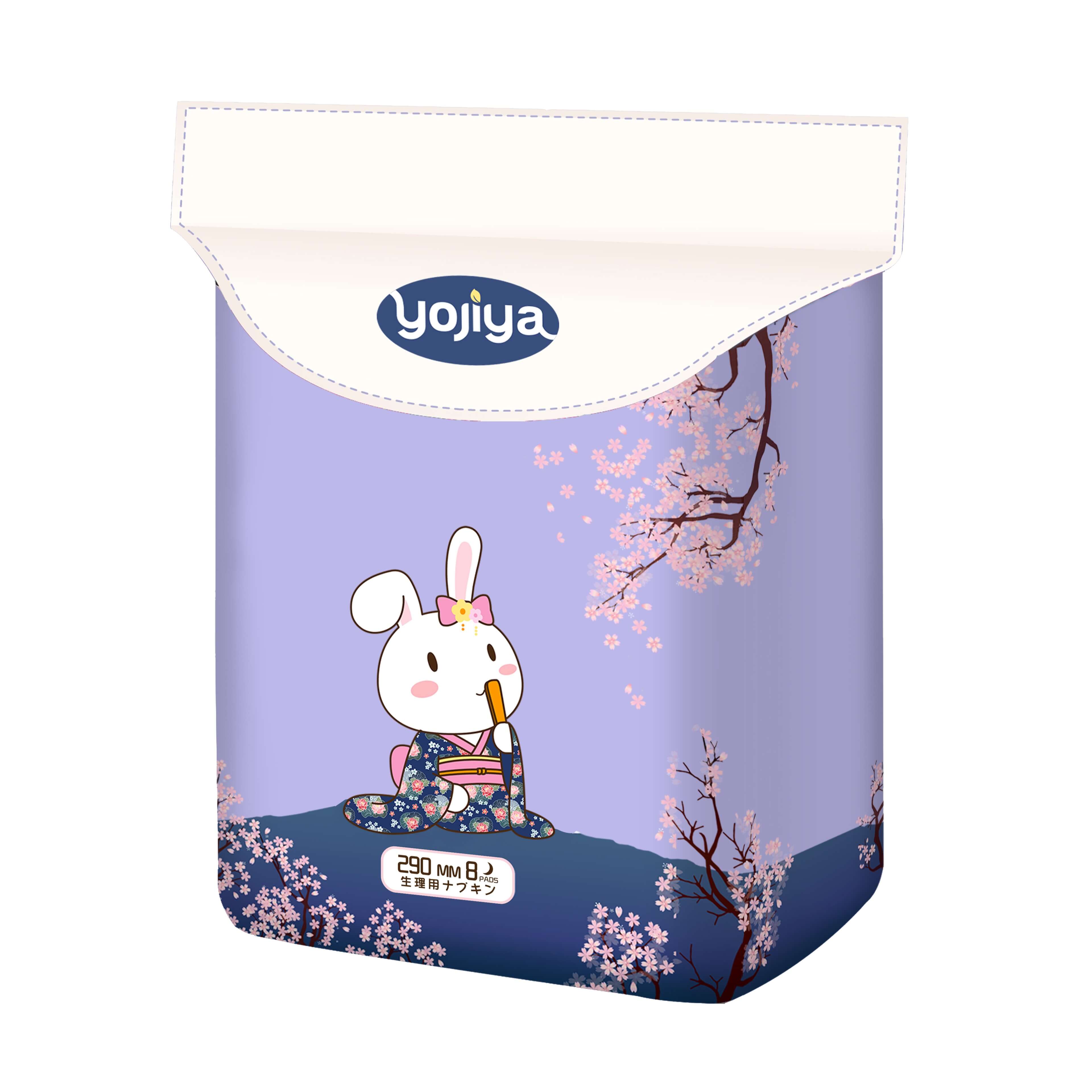 Yojiya High Absorbent Pad with wings - Full protection 29cm (8pcs/pack)
